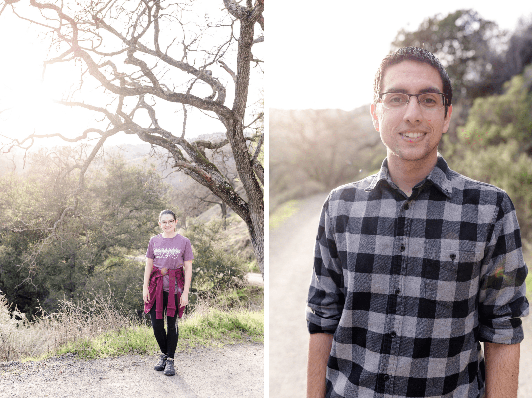 Hike during golden hour in Little Yosemite, Sunol, CA