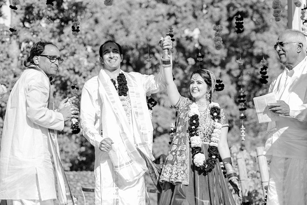 Indian wedding ceremony at Napa Silverado Resort, shot by Amber Rivas Photography