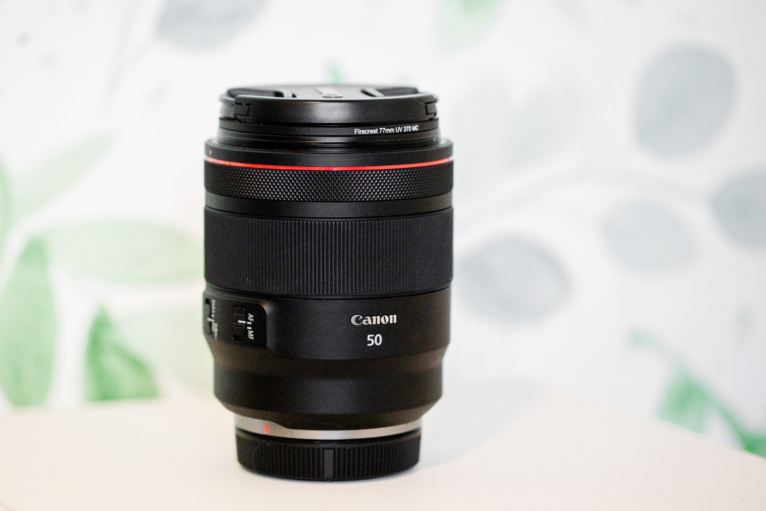 50mm lens from Canon's RF line